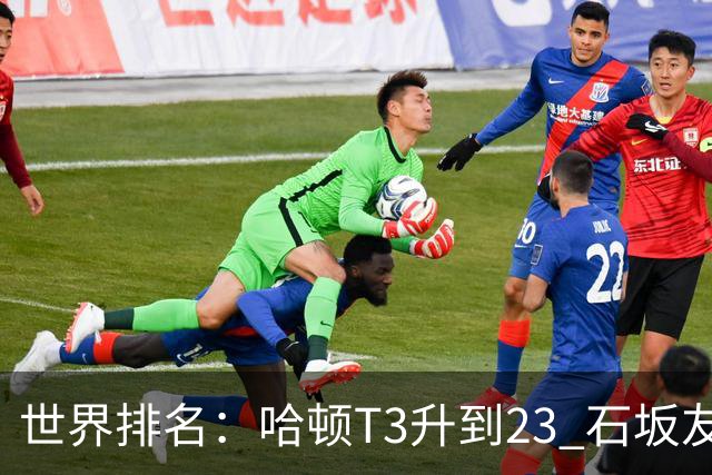 世界排名：哈顿T3升到23 石坂友宏日巡首胜412位